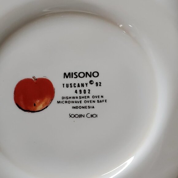 Tuscany by MISONO Cup & Saucer Set 1 of 2 - Picture 2 of 5